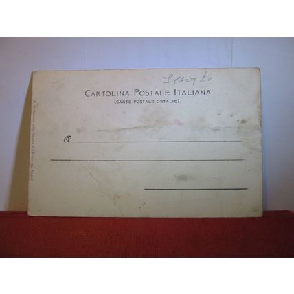 TEMPLE di VENERE e CASTILLO, BAJA, ITALY unused antique postcard Steagel & Co #