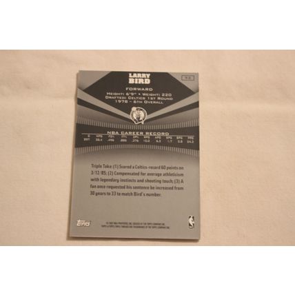 Larry Bird 2006/07 Topps Triple Threads NO. 92 326/899