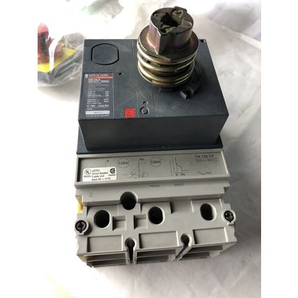 NEW MERLIN GERIN NSF150 N CIRCUIT BREAKER, 150 A, 3-POLE, WITH HANDLE,BS