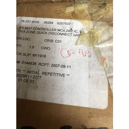 NEW STI MC4-5006-CX1,82396-5006,28498-0010 SAFETY MAT CONTROLLER 24VDC 8,AW,FF