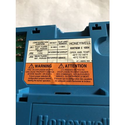 Honeywell RM7838C1004 HONEYWELL Burner Control RM7838 C 1004 ,EE,EA