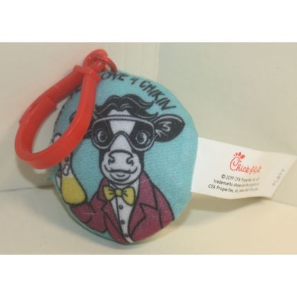 2019 Chick-fil-A Test Yer Love 4 Chikin Plush Clip