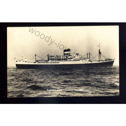 LS3157 - Ellerman Liner - City of York - postcard