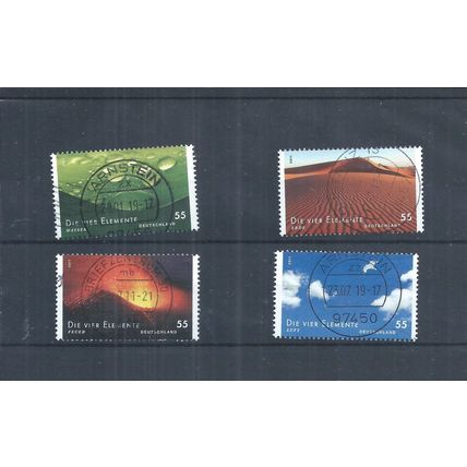 Germany Stamps 2011 The Four Elements used SG 3705 - 3708 (AR354)