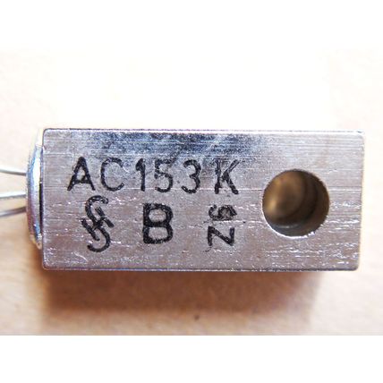 AC153K Siemens PNP Germanium Audio Vintage Early 1960's Transistor NOS Fuzz Box