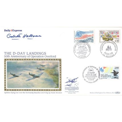 Odette Hallowes WW2 Resistance Hero Benham Hand Signed FDC Mint Purchased For £1