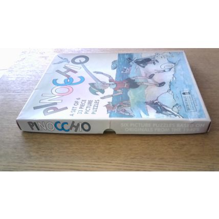 PINOCCHIO Jigsaw Puzzles (6 x 33 Large Pieces) Heritage Toys & Games (2008)