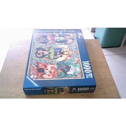 DISNEY'S WICKED WOMEN Jigsaw Puzzle (1000 Piece) Ravensburger (2010)