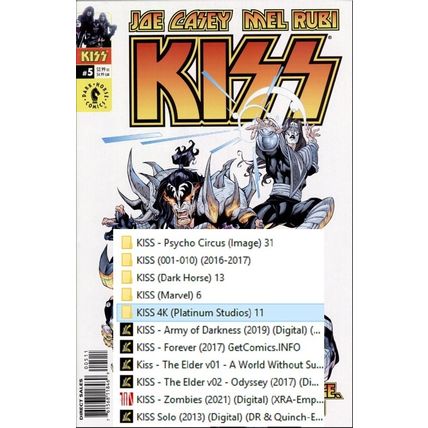 4 DVDROMS Chaos Comics Collection, Lady Death comics ,Evil Ernie and KISS