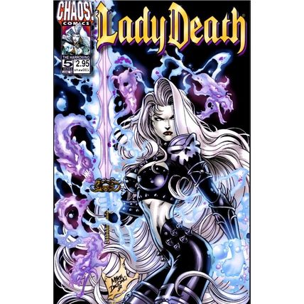 4 DVDROMS Chaos Comics Collection, Lady Death comics ,Evil Ernie and KISS