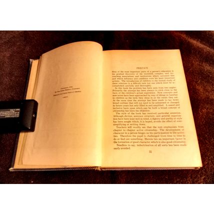 Citizeship By Henry Moble Sherwood 1936 Hardcover Book Great Shape