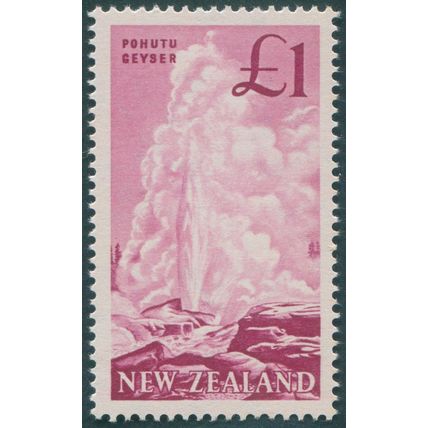 New Zealand 1960 £1 deep magenta SG802 MNH
