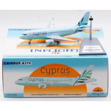 A319-114 CYPRUS AIRWAYS REG:5B-DCX W/STD INFLIGHT200 IF3195B0924 1/200