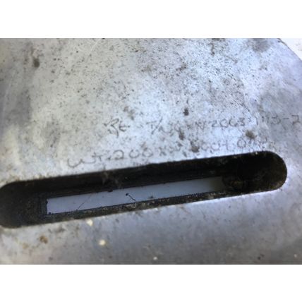 WILSON 3-1/2" RECTANGLE PUNCH & DIE WT .200X2.500 +0.12,TG