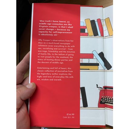 SIGNED COPY* 2020 JILLY COOPER "BETWEEN THE COVERS" HARDBACK BOOK (P3)