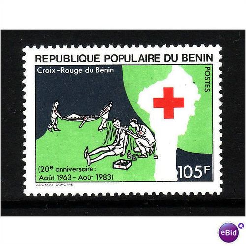 BENIN 1983 RED CROSS UM MINT