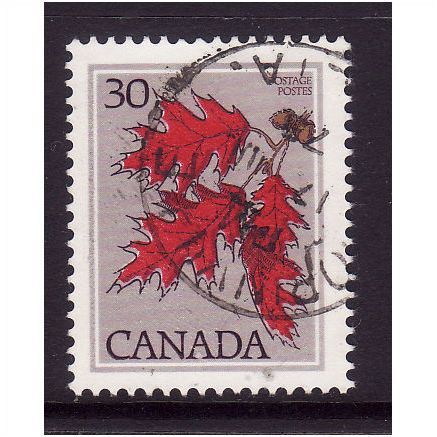 CANADA 1978 SG878 30c RED OAK FINE USED