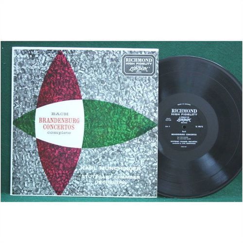 Munchinger - Bach: Brandenburg Concertos Complete - 2LP - BA 42002 - VG+
