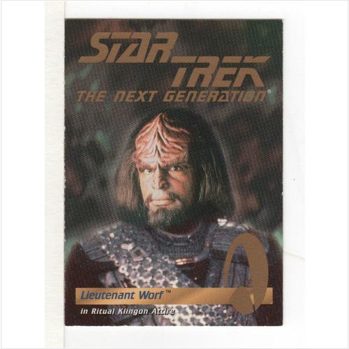 PREMIUM - PLAYMATES - LIEUTENANT WORF (1995)