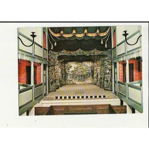 Yorkshire RICHMOND Georgian Theatre Postcard by Beric Tempest (a)