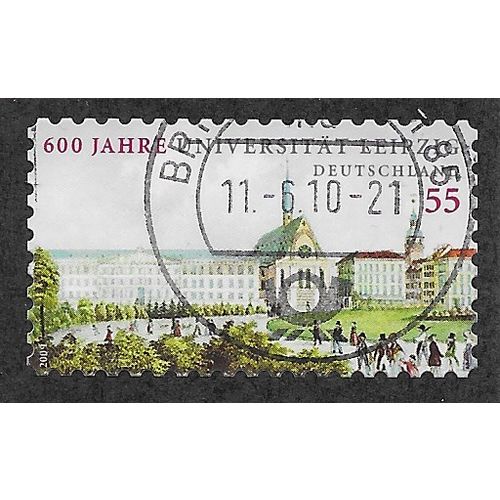 GER 2009 €0.55 (S/A) 'LEIPZIG UNIVERSITY' FINE USED (EBID53-719)