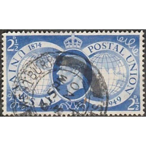 1949 George VI. 75th Anniv. Universal Postal Union. 2.1/2d Value. Fine USed