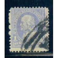 Used 246 1c Benjamin Franklin Average M02713