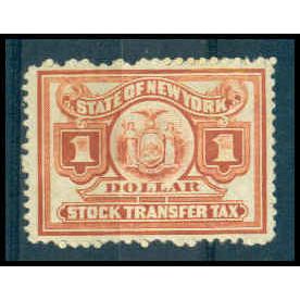 Used Revenue $1 N.Y. Stock Transfer Fine WA2864