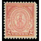 682 2c Massachusetts Just Clears MNH M07092
