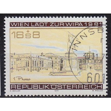 ÖSTERREICH AUSTRIA [1980] MiNr 1662 ( O/used ) Architektur