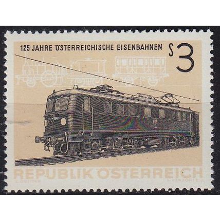ÖSTERREICH AUSTRIA [1962] MiNr 1126 ( **/mnh ) Eisenbahn