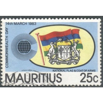 Mauritius stamps 1983 - 25c - Commonwealth Day