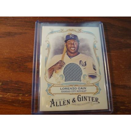 2016 Topps, Allen & Ginter, 2-Patch Cards, RUSNEY CASTILLO/LORENZO CAIN