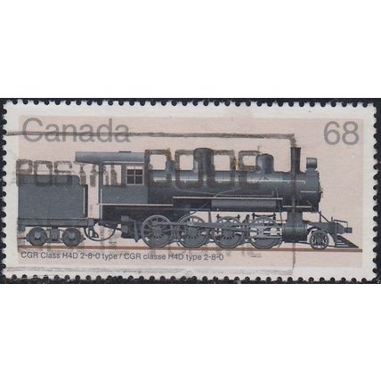 CANADA, 1985 68c Railway Locomotive, SG 1188 (Scott #1074), used