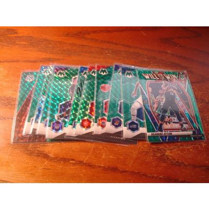 2020/21, Panini Mosaic, 11-Cards, Green Reactive Prizms, w/Rc Variations, Stars