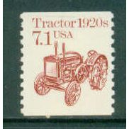 2127 7.1c Tractor Fine MNH Dry Gum MA1997
