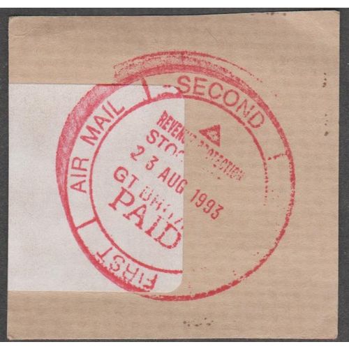 Postal Stationary. Parcels Airmail, 2nd Class