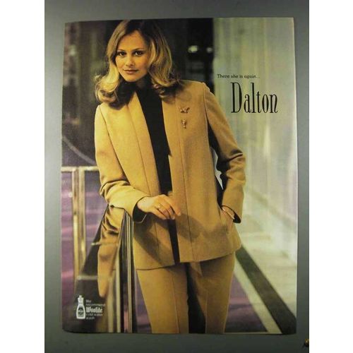 1980 Dalton Fashion Ad - There She Is Again