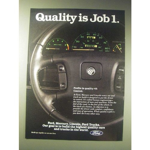 1989 Ford Motor Company Ad - Control