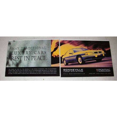 1998 Pontiac Bonneville SSEi Car Ad - Rest in Peace