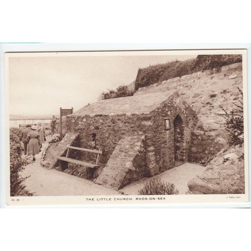 The Little Church Rhos-on-Sea Postcard RS23
