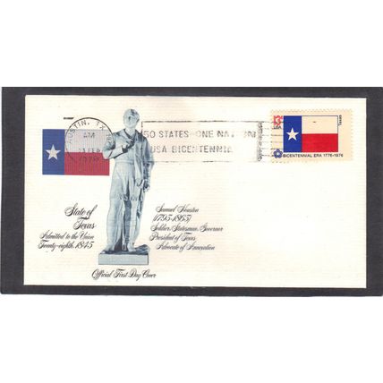 FDC Fleetwood 1660 13c Texas (Cachet-U/A) CV01222