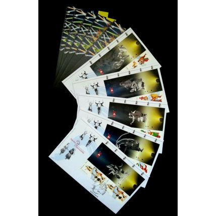 Malaysia Traditional Dance II 2016 Art Costumes Culture (special FDC set) *rare