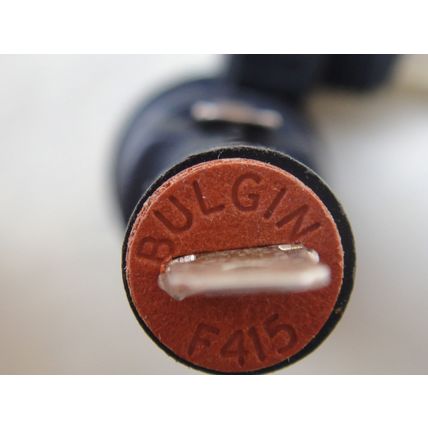 Bulgin Vintage F415 Panel Mount Fuse Holder British NOS For 1¼ Inch & 30mm Fuses