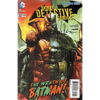 SIGNED - JOHN LAYMAN: DETECTIVE COMICS NO. 22