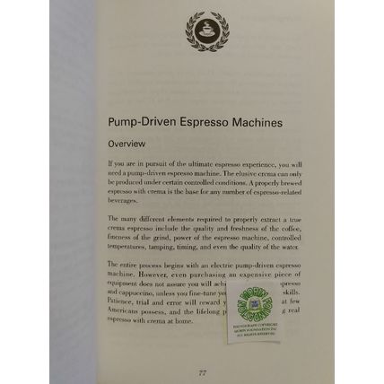 KRUPS THE ENCYCLOPEDIA OF COFFEE AND ESPRESSO FROM BEANS TO BREW COMPLETE GUIDE