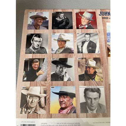 2023 John Wayne Calendar