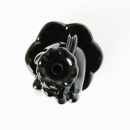 Backflow incense Burner Lotus Hand Black Ceramic Waterfall EffectCL13