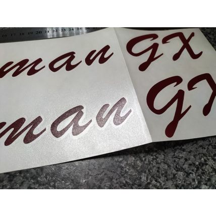 2 Talisman GL or GX Camper van motorhome graphics stickers decals READ DISCRIPTI