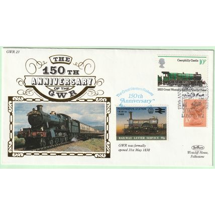 Great Britain - GWR150 / GWR23 / 31 May 1988 - Paddington Station (ref 089)